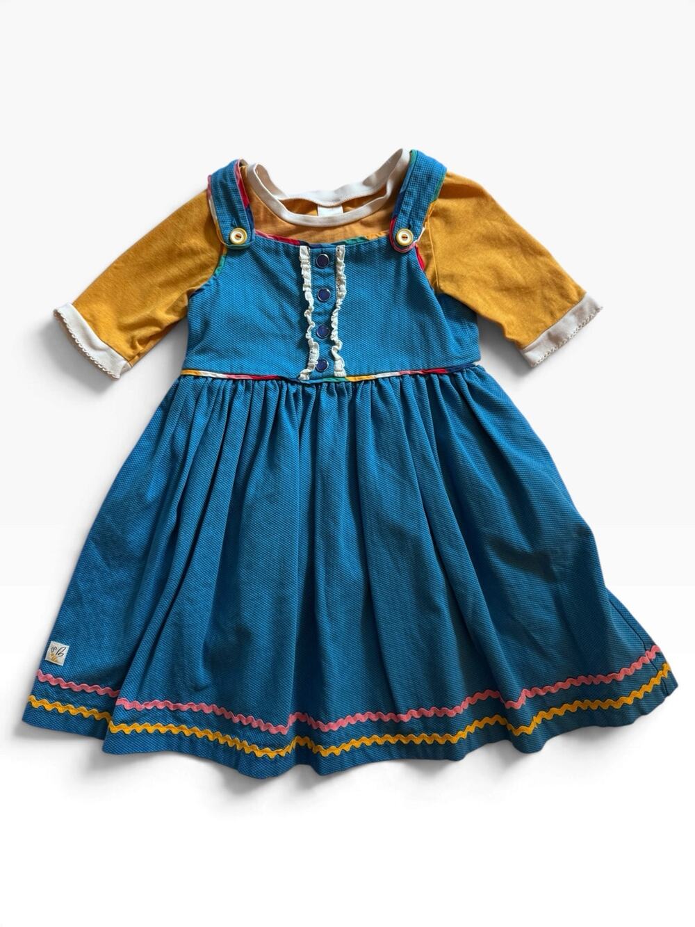 Wildflowers First Prize dress & yellow shirt